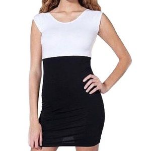American Apparel Two Tone Night Out Dress